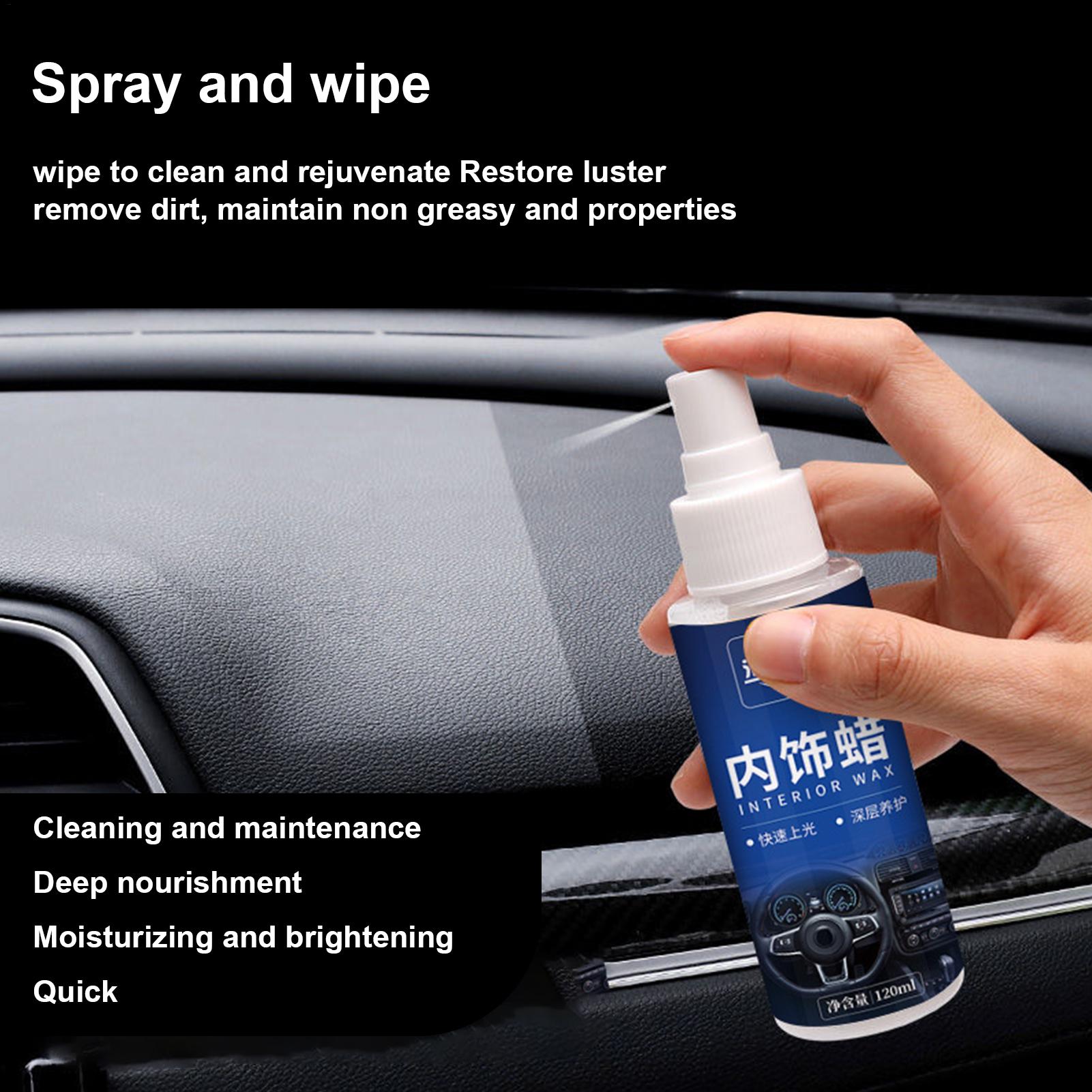 Leather Cleaner Interior - Autoreiniger, 120 ml, schützendes Wachs, LKW-Fleckenentferner